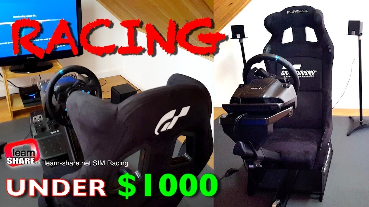 Read more about the article SIM Racing Rig: Racing Simulator Setup Under $1500 – Sim Racing Cockpit: Playseat Revolution G29 PS4